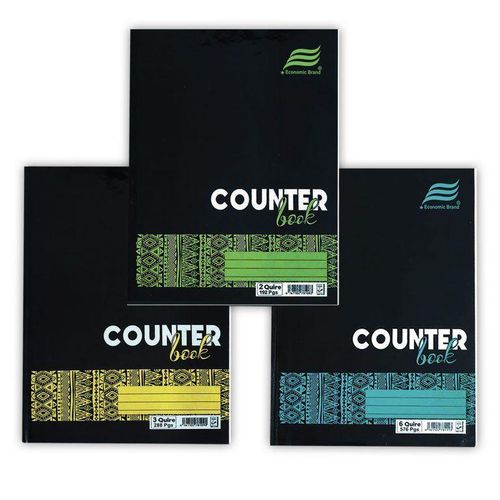 Counter Book (Assorted 2, 3 & 6 Quire)