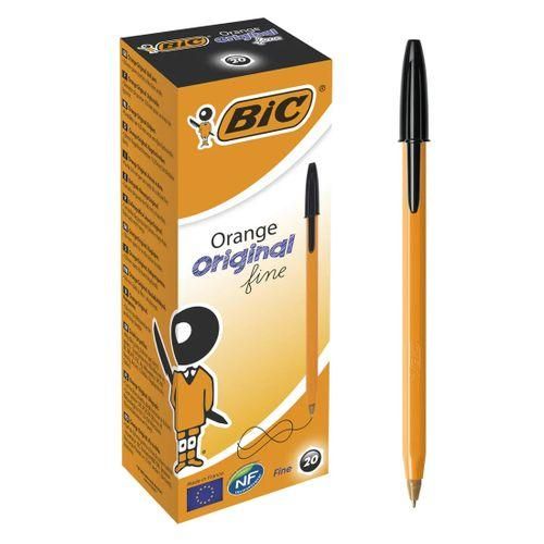 BIC Orange Original Fine Ball Pens (Box of 20)